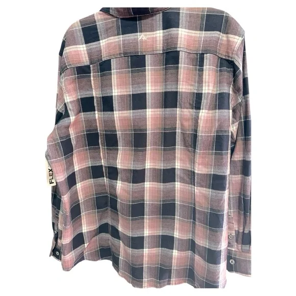 RidgeCut Toughwear Women’s Flex Button Down Size 2X NWT - Picture 2 of 6